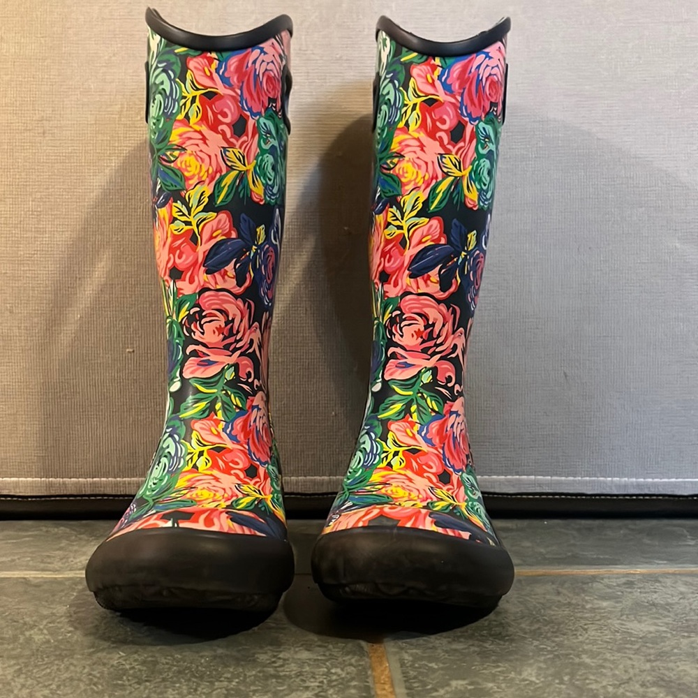 Women’s Floral BOGS Rainboots